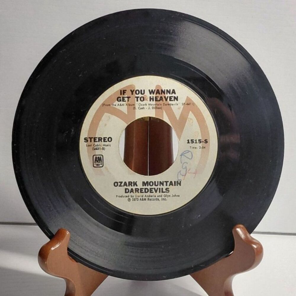 Ozark Mountain Daredevils "If You Wanna Get to Heaven" / "Spaceship Orion" Vinyl